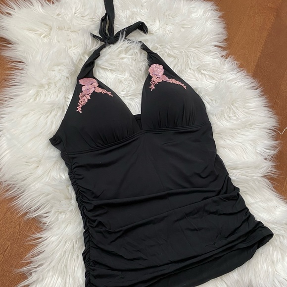 Aqua La Vie en Rose | Tankini Bikini Camisole top - Picture 2 of 5